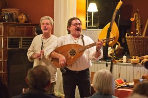 Ekkehard der Barde, Ralf der Rabe, Rädigke, Flämingbibliothek, Rabenbrüder