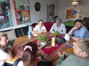 Thomas von Gizicky,sommertour,bad belzig,infocafe der winkel,belziger forum,flüchtlinge,ukraine