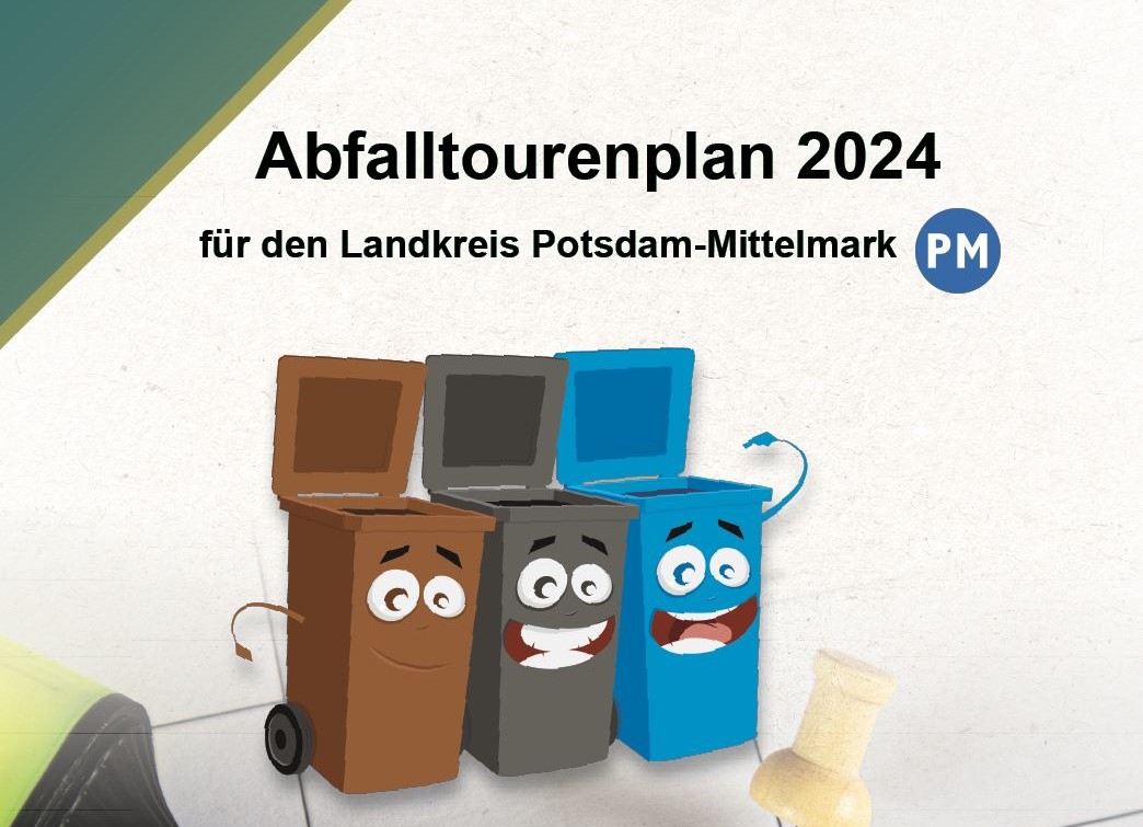 Der Abfalltourenplan 2024 Des Landkreises Potsdam Mittelmark Geht In Der Abfalltourenplan 2024 Des Landkreises Potsdam Mittelmark Geht In