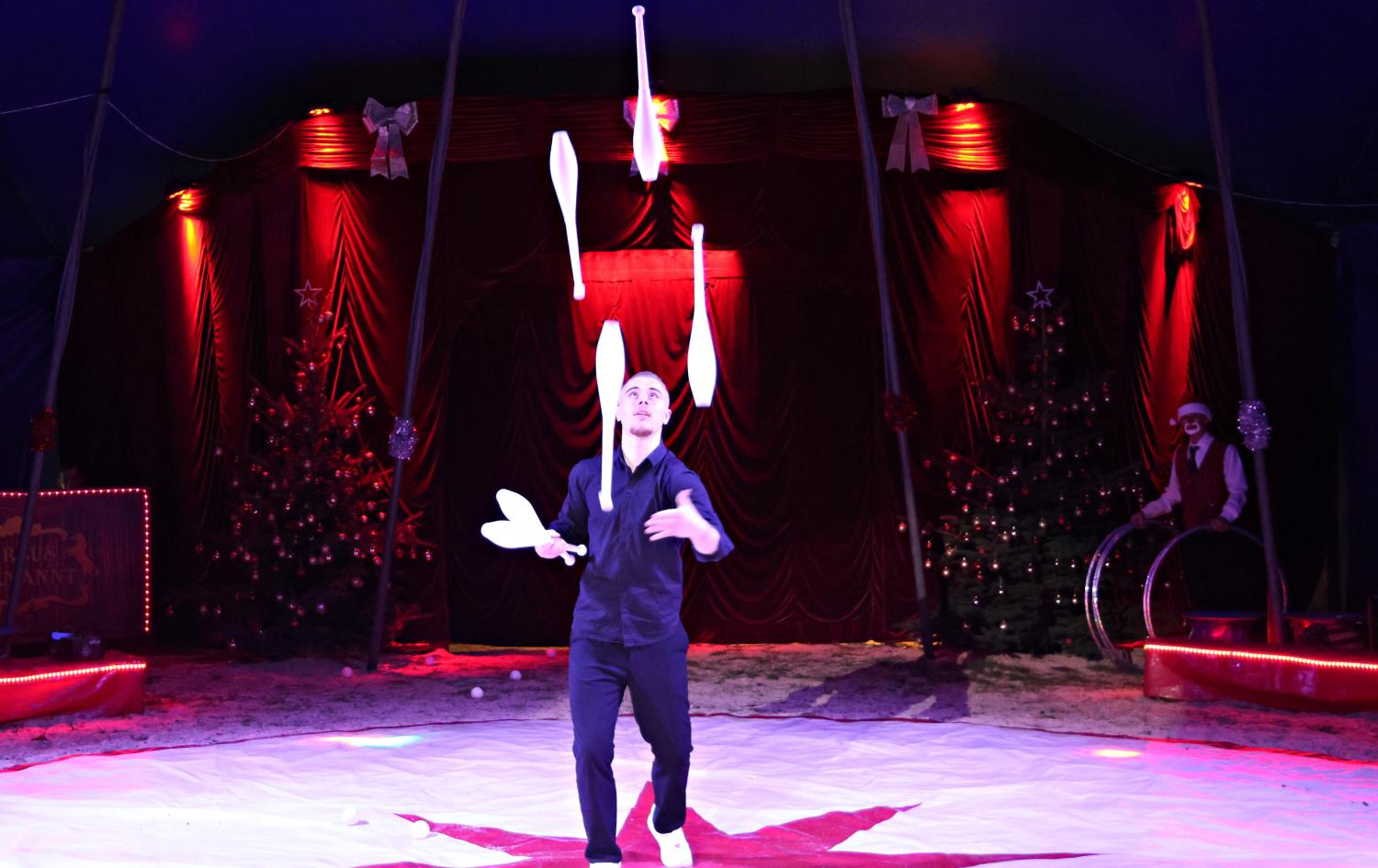 zirkus aramannt,bad belzig,medewitzerhütten,artistik,dressuren,jonglieren