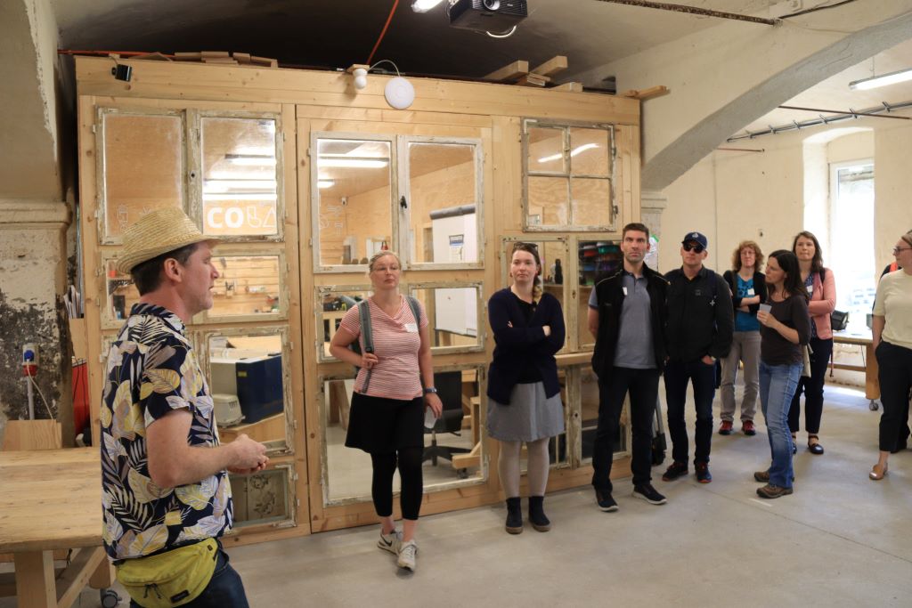 Mitmachwerkstatt im Cocolab des Coconat Klein Glien, LEADER-Region Fläming-Havel