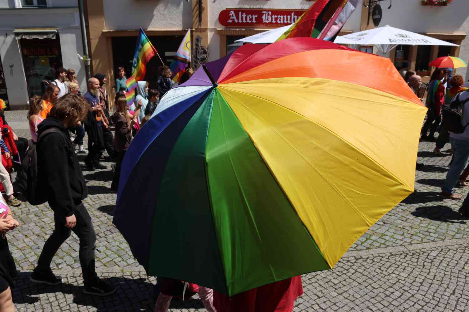 Christopher street day,bad belzig,queere menschen,demonstration bad belzig,