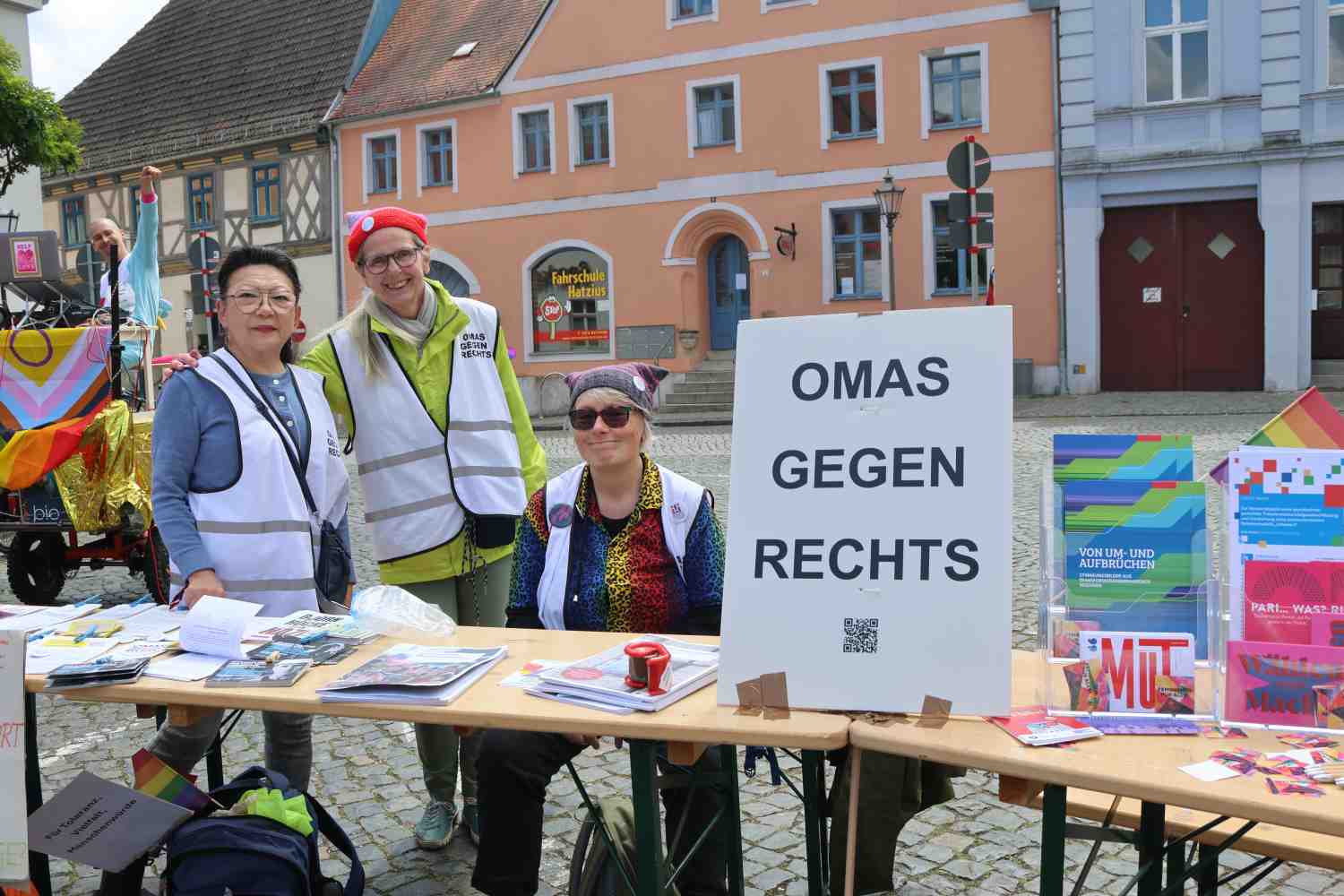 Christopher street day,bad belzig,queere menschen,demonstration bad belzig,