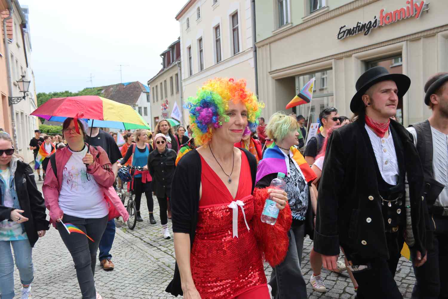 Christopher street day,bad belzig,queere menschen,demonstration bad belzig,