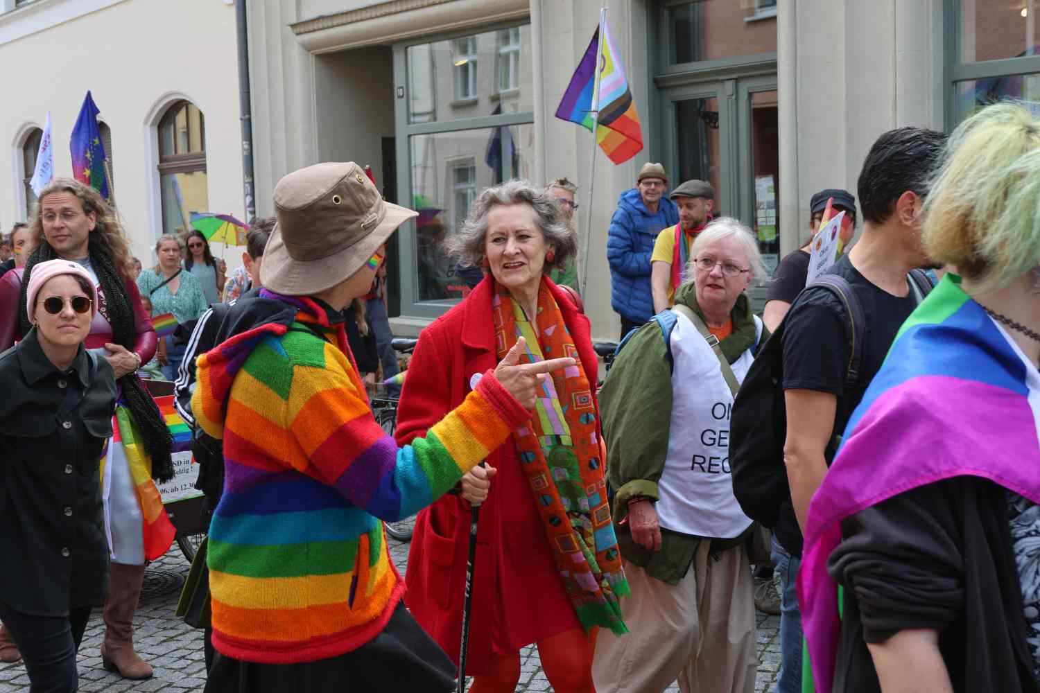 Christopher street day,bad belzig,queere menschen,demonstration bad belzig,