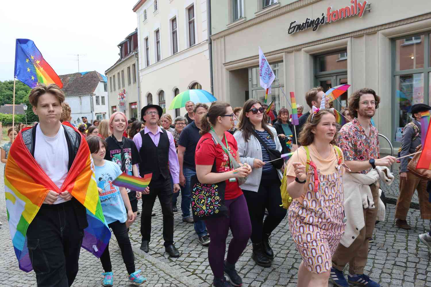 Christopher street day,bad belzig,queere menschen,demonstration bad belzig,