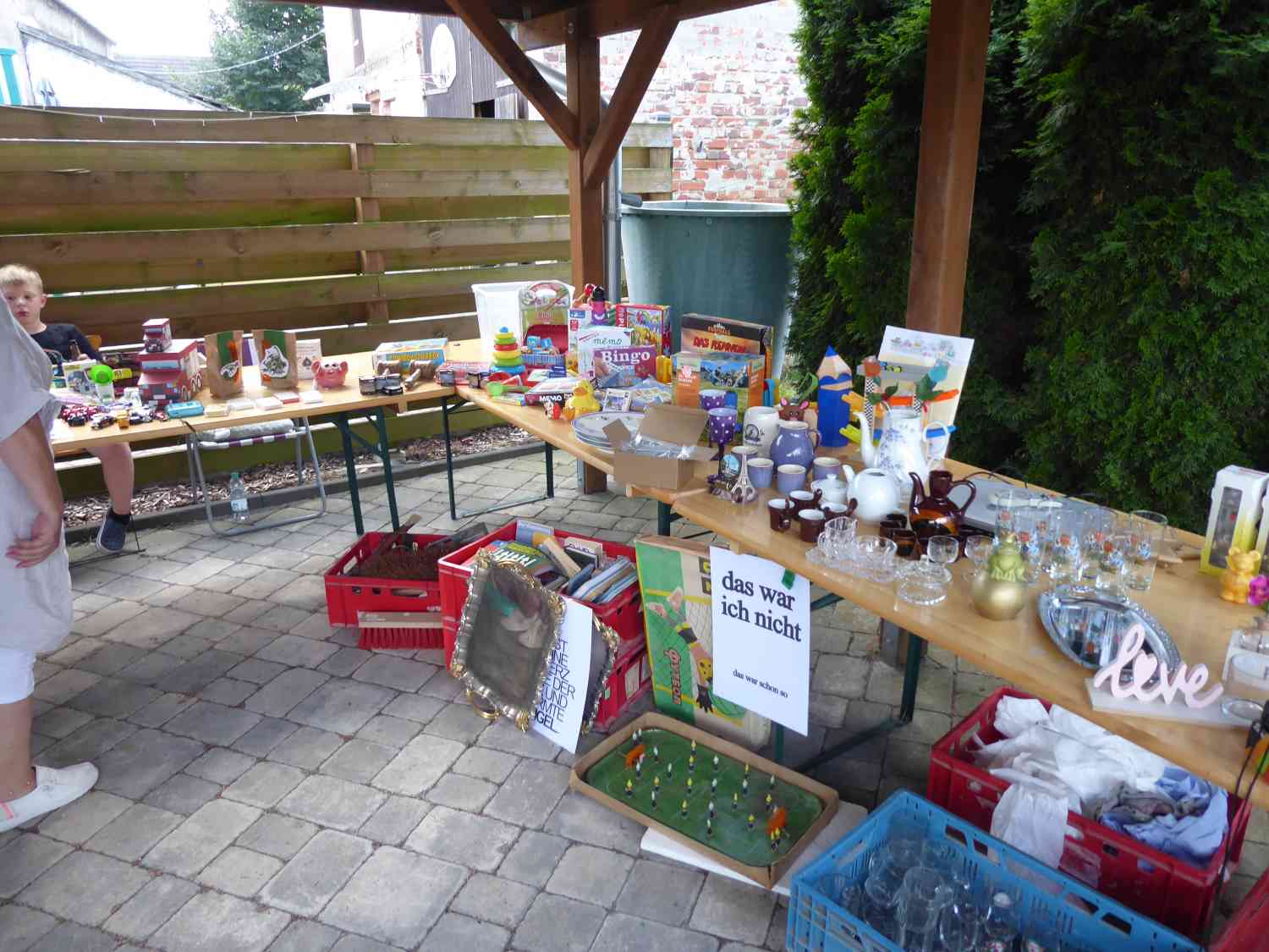 Trödelmarkt,dorftrödel,reetz