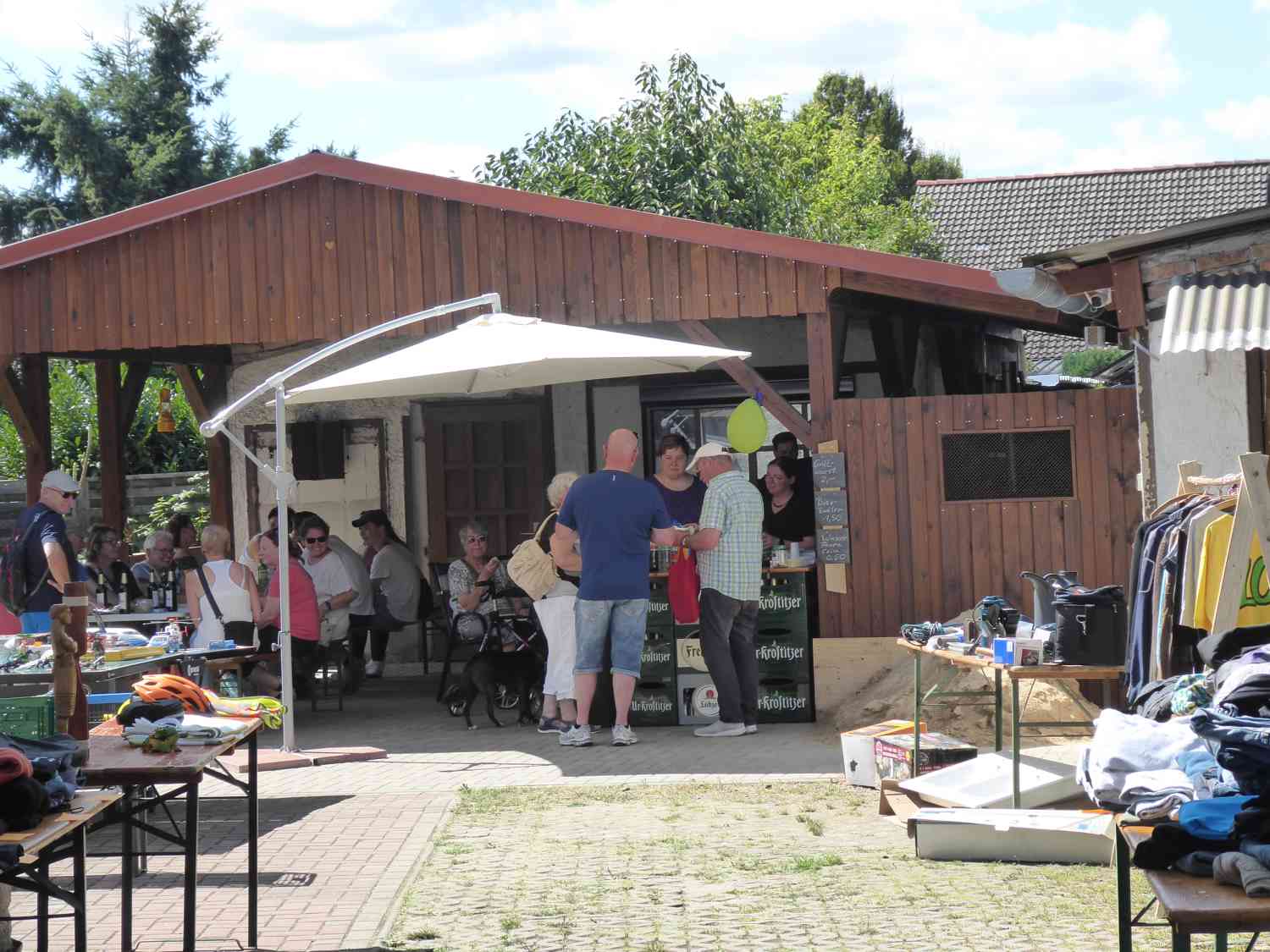 Trödelmarkt,dorftrödel,reetz