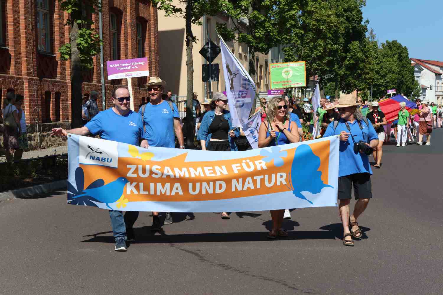 altstadtsommer, bad belzig, umzug