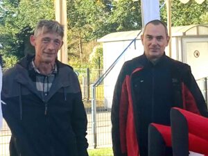 Thomas Meschkat, Fels-Werke GmbH, Niemegk, Matthias Grund, Förderverein Badeanstalt Niemegk 1929