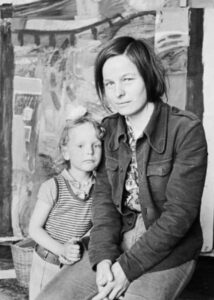 Tochter Amrei und Mutter Annemirl Bauer