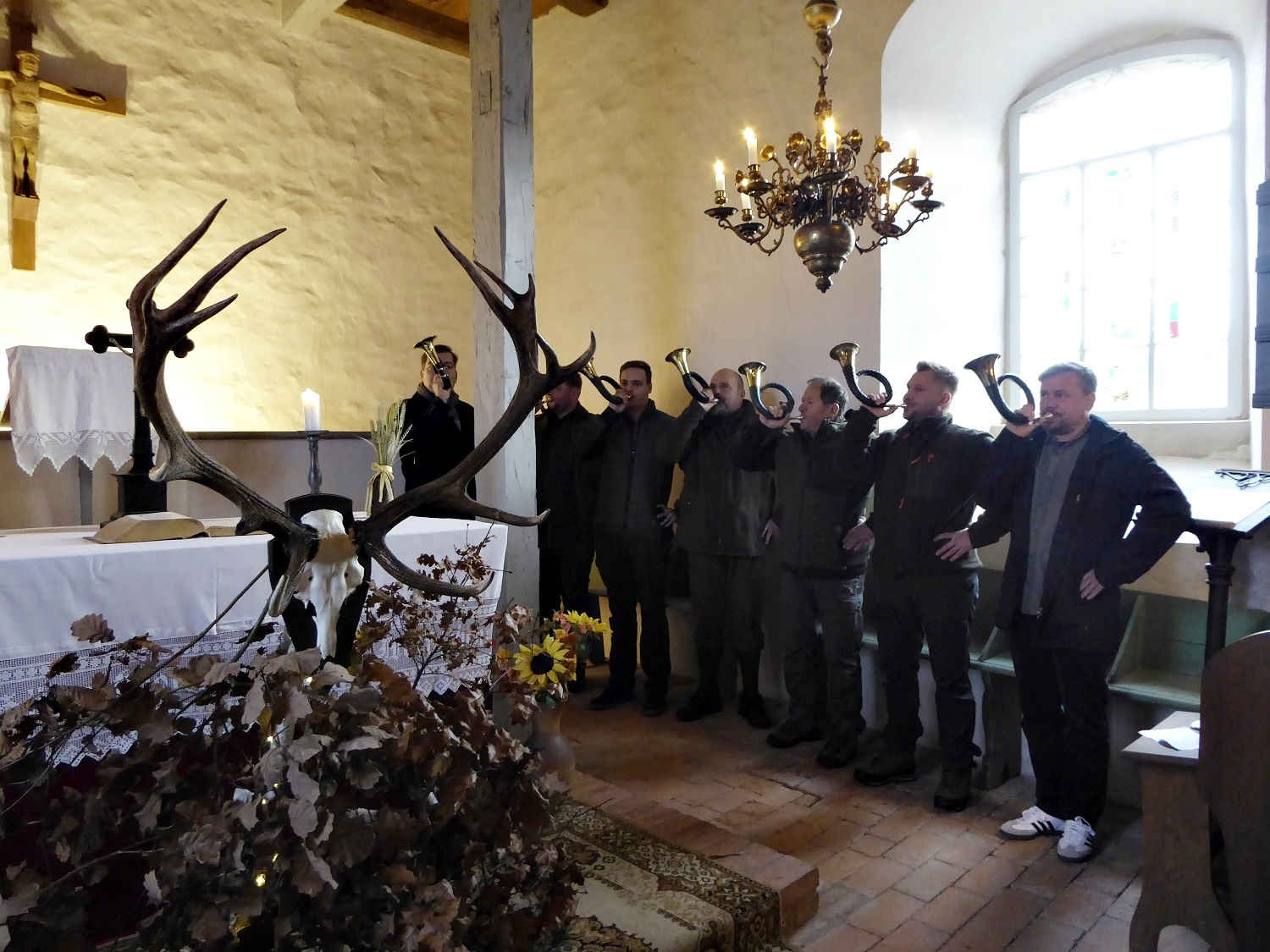 hubertusmesse,kirche werbig, kirchengemeinde bad belzig