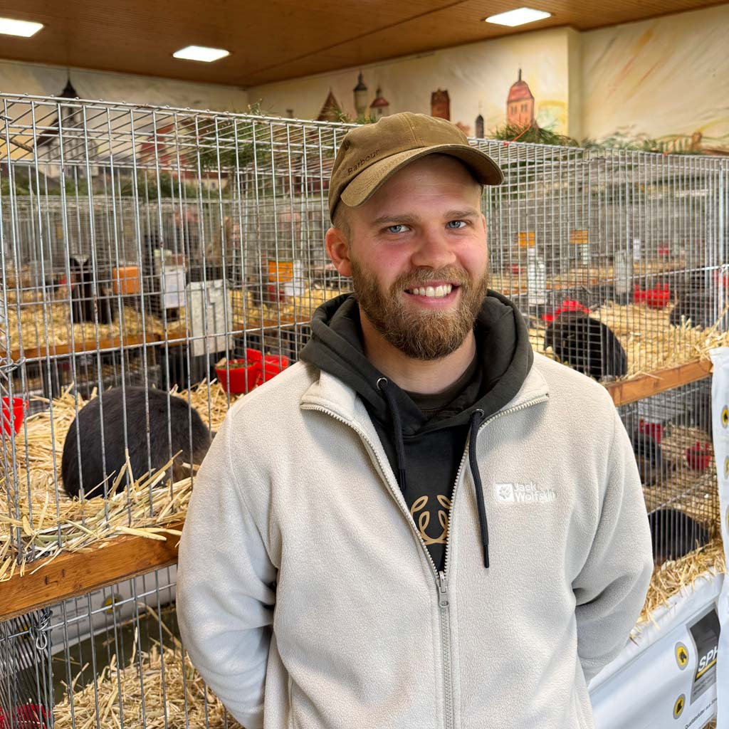 Gemeinschaftsschau Teltow-Fläming für Rassekaninchen 2025, Rassekaninchenverein Bardenitz-Pechüle, Kilian Peisker