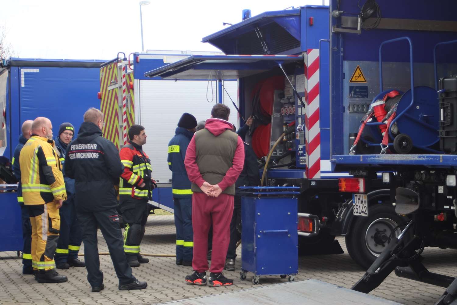 THW, Bad Belzig,Landkreis Potsdam Mittelmark,katastrophenschutz leuchttürme