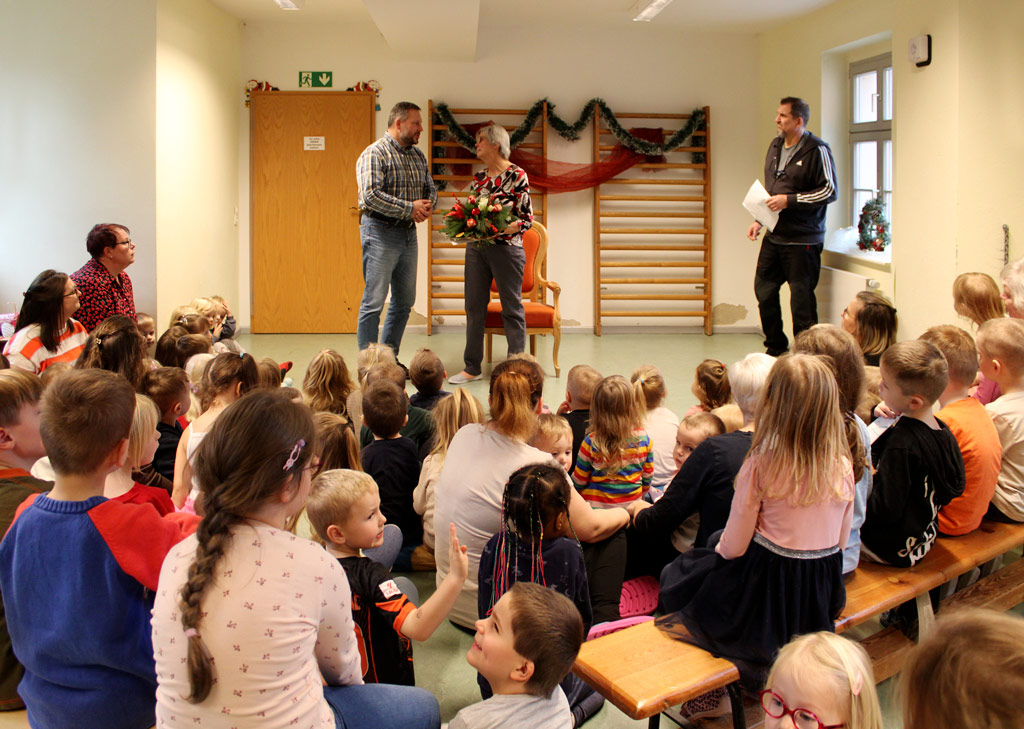 Ziesar, Kita Villa Regenbogen, Bürgermeister René Mertens, Petra Müller