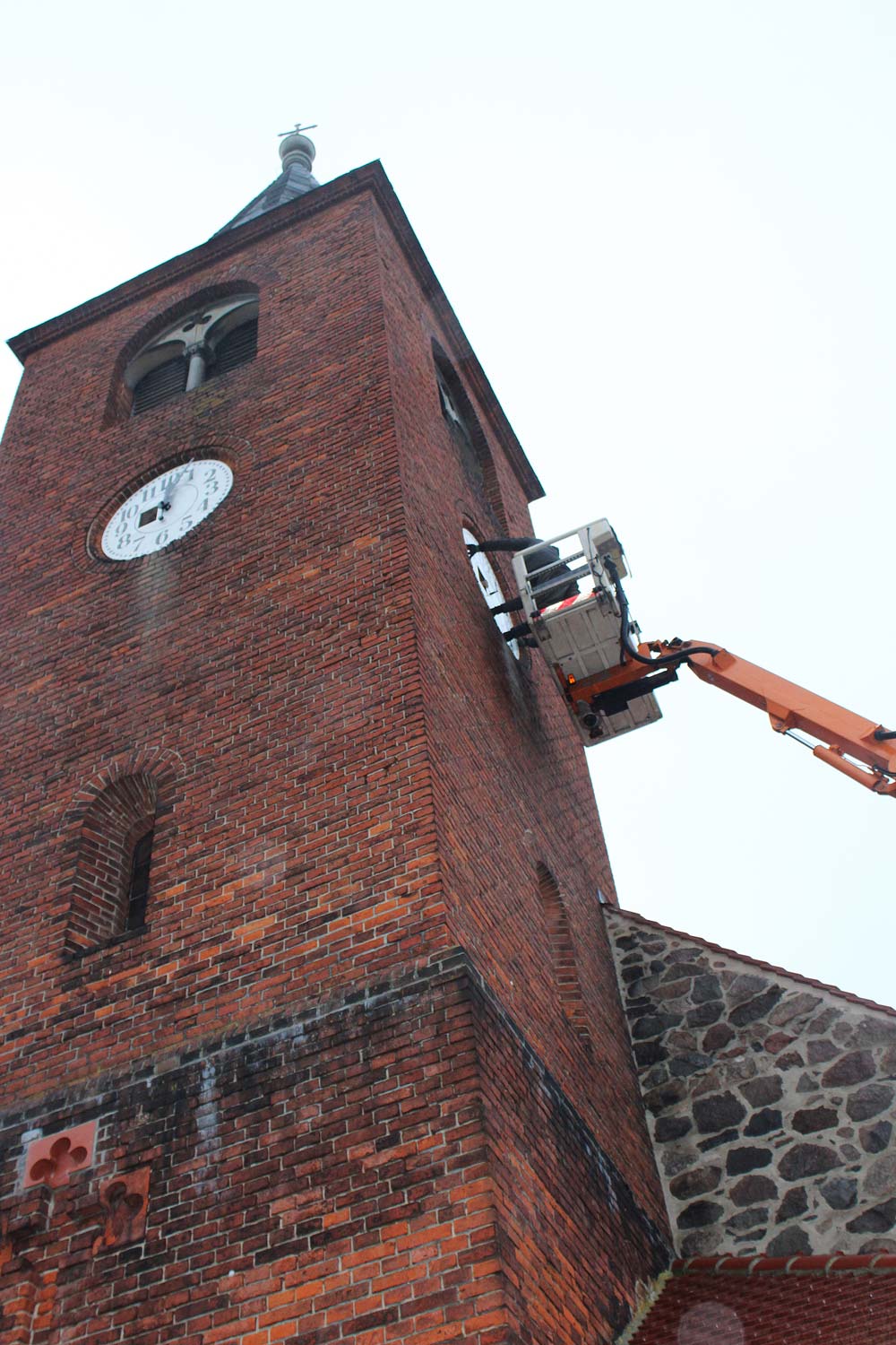 Kirchturmuhr, Buckau