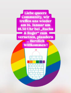 Treffen queerer Menschen in Bad Belzig @ Racha & Roger