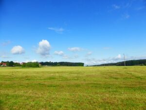 Felder bei Reetz, Windpark Reetz. Reppinichen