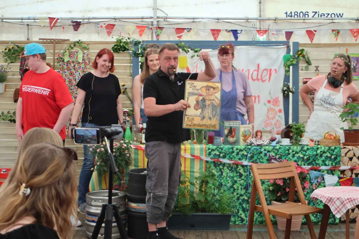 dorffest reppinichen,landgut reppinichen,gemeinde wiesenburg/mark,reetzer singegruppe,dorftrödel reppinichen