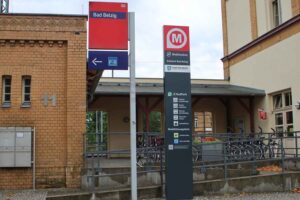 Fläming bahnhof bad belzig, vbb mobilstation,fahrradparkhaus,robert crumbach, parkyourbike, vbb, tourismusverband fläming, infravelo