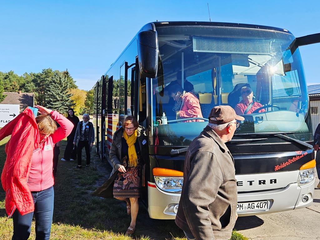LAG mit dem Bus unterwegs