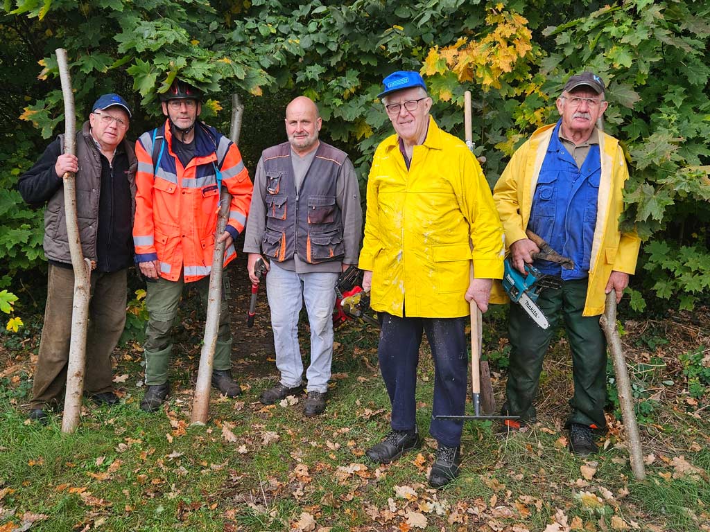 Norbert Böttche, Karl-Heinz Voigt, Ralf Werner, Manfred Andert, Manfred Müller