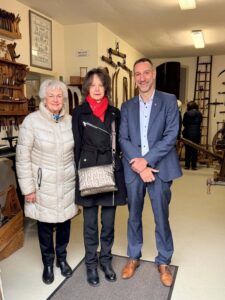 Renate Fuchs, Doris Patzer, Steven Koch, Feuer und Flamme für unsere Museen, Stellmachermuseum Damsdorf